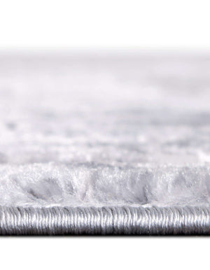 Unique Loom Aberdeen Derbyshire Machine Made Medallion Rug Gray, Navy Blue 4' 1" x 6' 1"