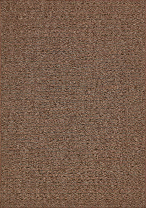 Unique Loom Outdoor Modern Links Machine Made Striped Rug Brown, Brown/Black 8' 0" x 11' 4"