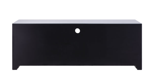 English Elm Noralie Glam Mirrored Media Console with Faux Diamond Accents and Enclosed Storage B2726P443219