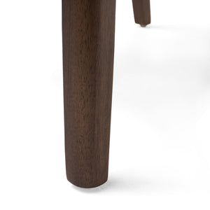 English Elm Set of 2 Upholstered Dining Chairs Rubberwood Legs Minimalist Modern Seating N759P288155K