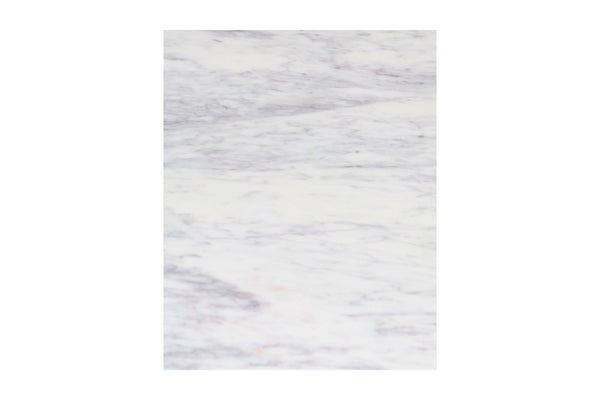 Porter Designs Porter Modern Round Coffee Table - Solid Mango Wood Base With Elegant Marble Top For Stylish Living White Wood 05-108-01c-1931-kit