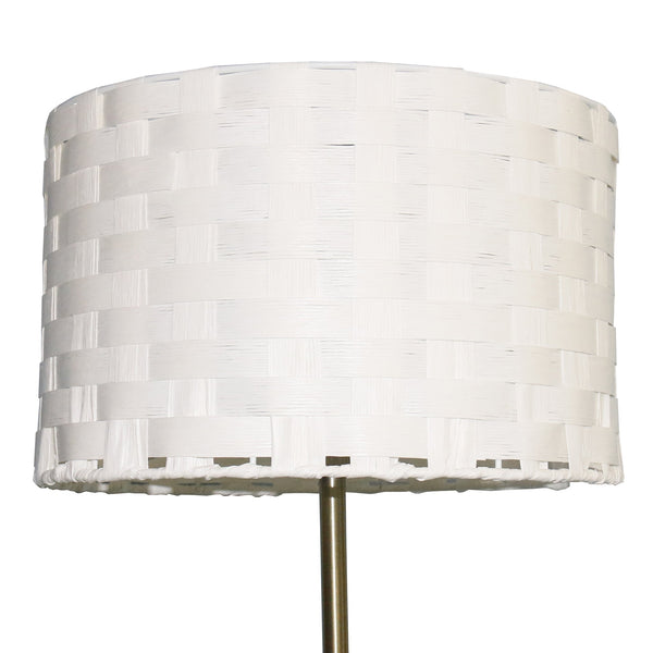 English Elm Ashcroft Furniture - Minimalist Floor Lamp - Sleek Slim Design With Neutral Shade For Modern Living Room & Bedroom Ambiance B183P315095