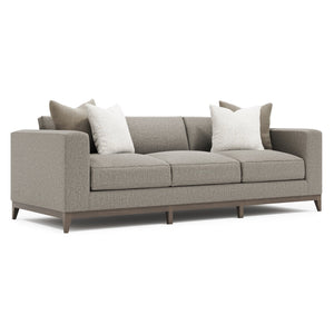 Bernhardt Bernhardt Noel Oversized 100" Fabric Sofa - Plush Upholstery, Tapered Wood Legs, Made-To-Order P7327B