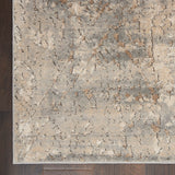 Nourison Concerto CNC03 Machine Made Power-loomed Borderless Design Indoor Only Contemporary Rustic Rug Beige Grey, Beige Grey 80% Polypropylene,20% Polyester 99446748867