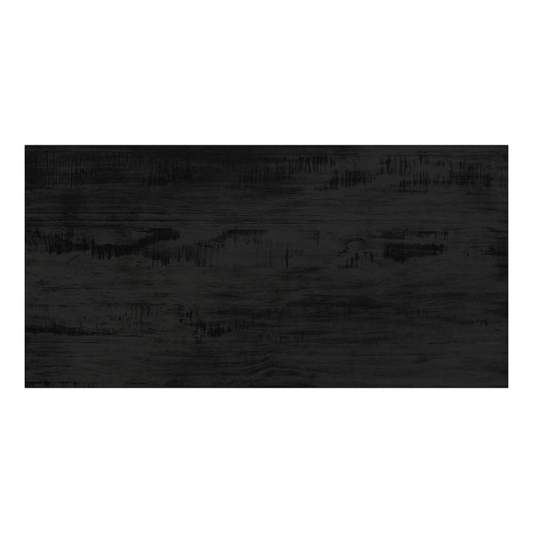 Homelegance By Top-Line Alastor Rustic X-Base Accent Tables Black MDF