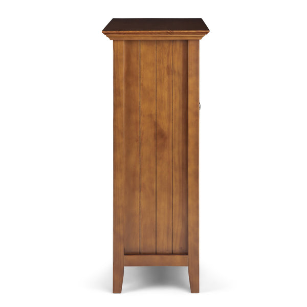 English Elm Acadian 39" Solid Wood Transitional Storage Cabinet - Elegant Light Golden Brown Charm & Versatility B136P159407