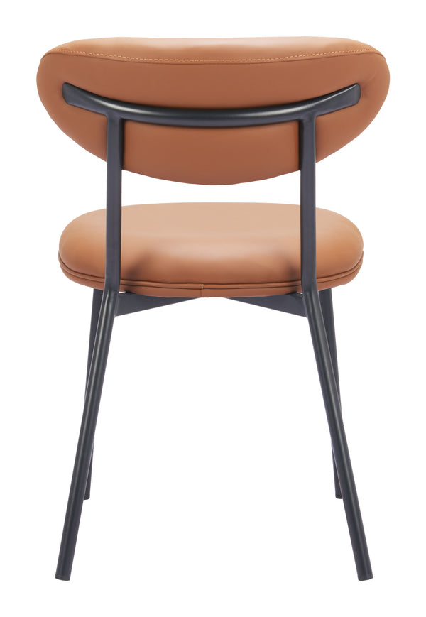 Rorun Dining Chair - Set of 2 Brown 110336 Zuo Modern