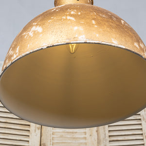 English Elm Antique Gold Metal Chandelier for Dining Rooms & Restaurants — Vintage Elegance, Cozy Warm Glow (98) W2946P243881