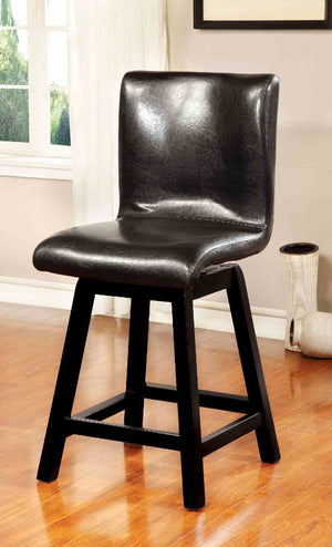 English Elm Contemporary Northall Arm Chair with Sleek Upholstery and Minimalist Profile for Modern Dining Spaces Black 24 L x 23 W x 27 H B2741P409544