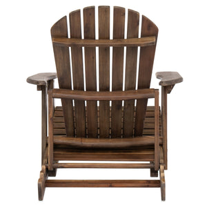 English Elm Christopher Knight Home® - Malibu Acacia Wood Folding Adirondack Chair - Rustic Comfort For Patios, Decks & Campouts! N770P241669E