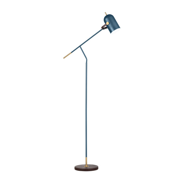 Crestview Collection 64.25"H Modern Metal Floor Lamp With Elegant Shade - Stylish Lighting For Home Décor & Ambiance   Cvazer160
