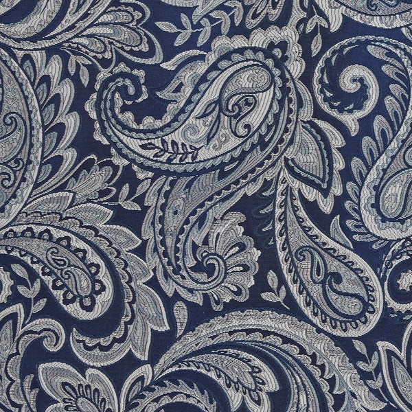 English Elm Jacquard Aubrey Window Curtain Pair with Paisley Weave, Faux Silk Piping, OEKO-TEX Certified Elegance Multicolor 3.05 L x 10.24 W x 9.45 H B03598174