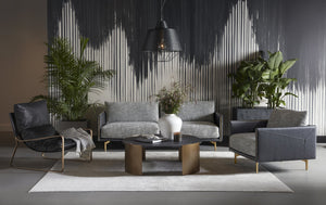 Sunpan Alaska Hand-Loomed Rug - Luxurious Wool-Blend Texture for Cozy Living, Lounge, and Bedroom Spaces White