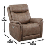 Steve Silver Morrison Pw/Pw Reclining Chair MOR950CC