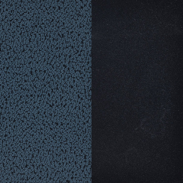 English Elm Luna Aegean Blue Upholstered Armchair — Mid-Century Curved Silhouette, Plush Textured Comfort, 30.5"H B062P299845