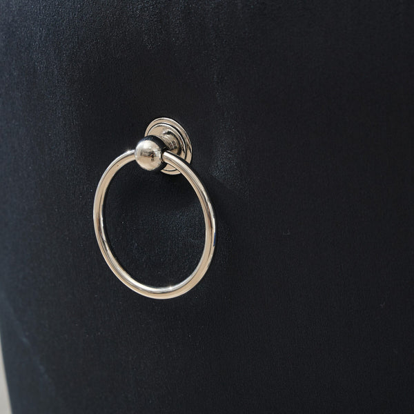 English Elm Thick Velvet Swivel Barstools with 17.7" Chrome Base, Tufted Diamond Pleating, Comfort Foam Seats Black W1143P335042