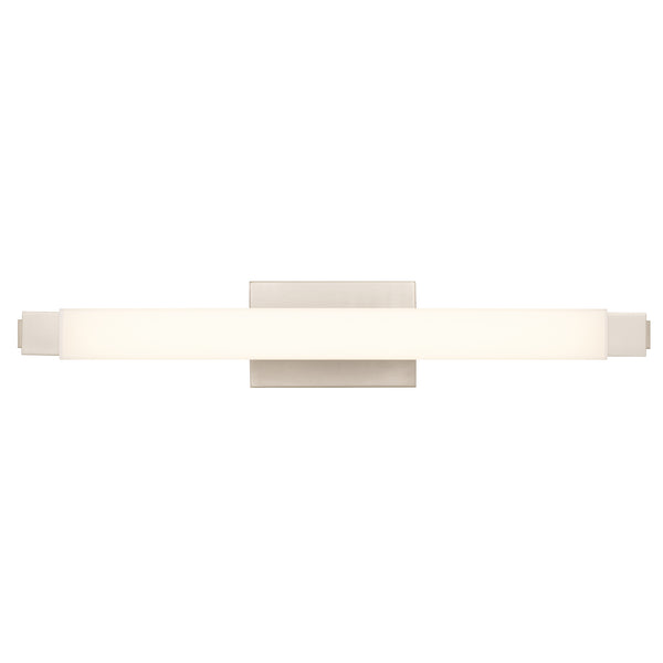 English Elm 26-inches Dimmable Led Vanity Bar with Selectable Color Temperature for Modern Bathrooms Brushed Nickel B370P394091