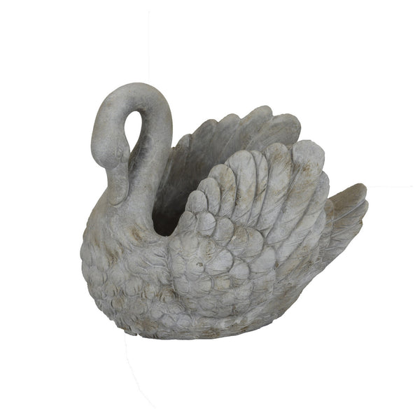 English Elm Lyna Glossy Ceramic Planter Set Speckled Glaze Rounded Form for Indoor Shelves B056P416937