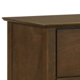 English Elm Doviin Natural 2-Drawer Nightstand With Metal Pull Knob