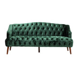 Christopher Knight Home® - Noble House - Adelia Modern Glam Tufted Velvet 3 Seater Sofa