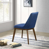 English Elm Ashcroft Furniture - Clove Navy Blue Velvet Dining Chair (Set Of 2)