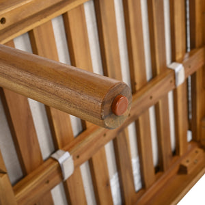 English Elm Christopher Knight Home® - Outdoor Acacia Wood Club Chair With Handwoven Rope, Water-Repellent Cushions For Ultimate Comfort N757P242994B