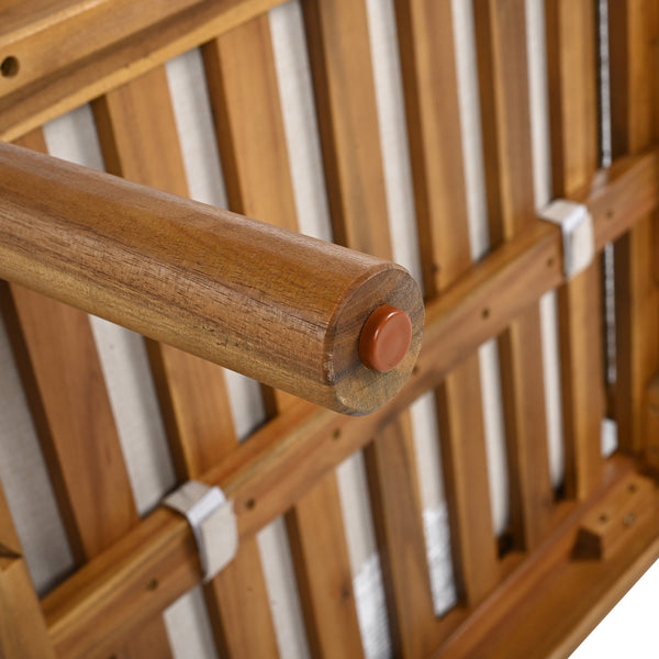 English Elm Christopher Knight Home® - Outdoor Acacia Wood Club Chair With Handwoven Rope, Water-Repellent Cushions For Ultimate Comfort N757P242994B