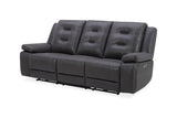 Parker Living Caldwell - Tahoe Charcoal Power Reclining Sofa Loveseat and Recliner Tahoe Charcoal MCAL-321PH-TACH Parker House