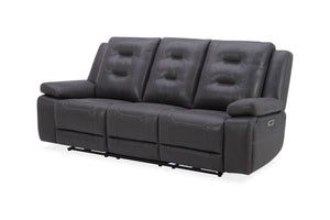 Parker Living Caldwell - Tahoe Charcoal Power Reclining Sofa Theo Fog MCAL#832PH-TACH Parker House