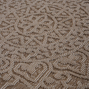 English Elm Loom 8X10 Beige Medallion Area Rug - Stylish, Durable Indoor/Outdoor Design For All Spaces B335P289629