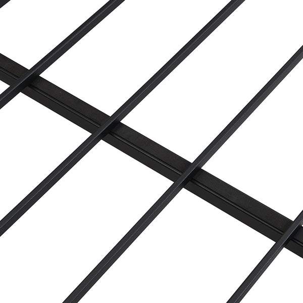 English Elm Full Bed Frame with Storage Headboard, USB Charging, RGB LED Lights, 4 Drawers, Sturdy Metal Design W2129P192350