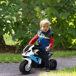 English Elm Aosom Bmw Licensed Toddler Ride on Motorcycle 6v Electric Three Wheel Toy W2225P229346