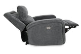 Parker House Polaris - Bizmark Grey Power Reclining Sofa And Recliner Grey 100% Polyester (W) Mpol-31ph-big