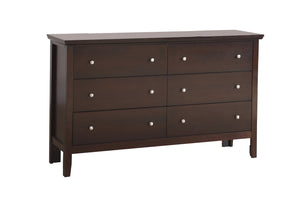 English Elm Primo Parker Chest with French Dovetail Drawers and Padded Headboards for Stylish Bedroom Storage Espresso 40 L x 62 W x 19 H B078112143