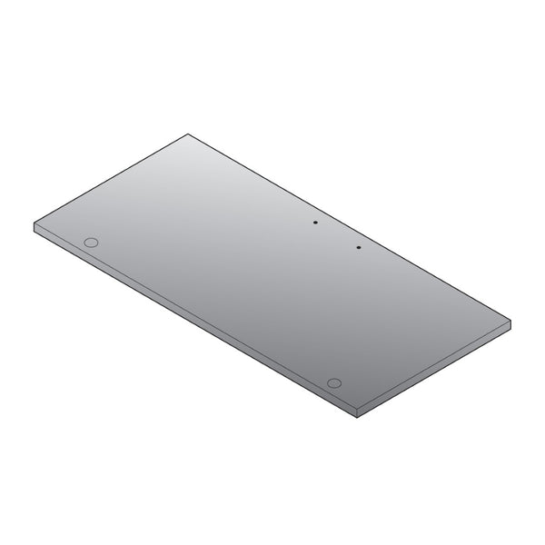 OSP Home Furnishings Napa Replacement Cabinet Doors with Tempered Glass Inserts Solid Frame Easy Install Wood NAP-2DW-NAS