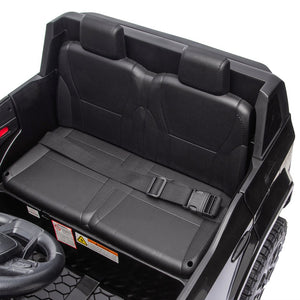 English Elm Lexus Gx550 Two Seat Kids Ride on with 24v Power Remote Control and Suspension Black W1578P416226