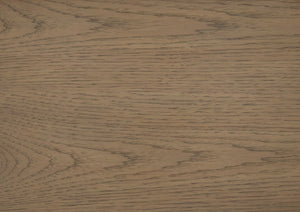 English Elm 1pc Light Brown Hickory Nightstand with Dual Deep Drawers Rustic-Modern Bedroom Storage Accent B011P353109