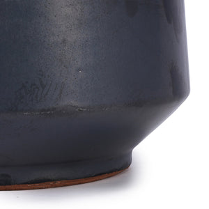 English Elm 3 Pieces Ceramic Flowerpot Set - Handcrafted Antique Gray Planters For Gardens, Patios & Windowsills W3273P321502