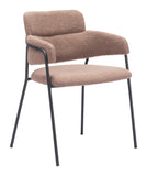 Marcel Dining Chair - Set of 2 Brown 109664 Zuo Modern