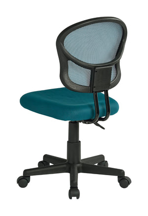 OSP Home Furnishings Mesh Task chair Blue