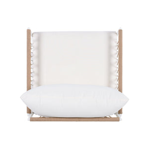 English Elm 3-piece Outdoor Bohemian Rope Lounge Set with Tempered Glass Table for Patio N767P306731B_N767P306732B