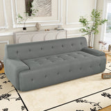 86.2'' Modern Tufted Upholstered 3-Seat Sofa, Modular Lounge for Living Room, Bedroom, Apartment