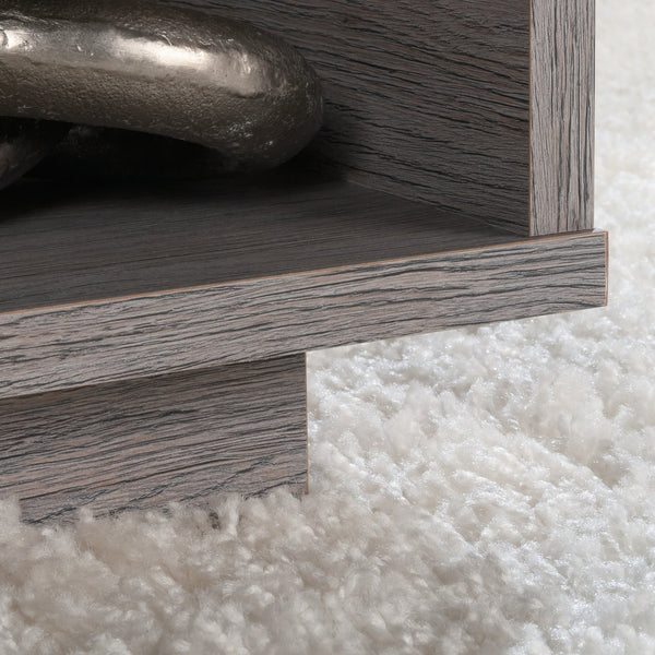 English Elm Lift-Top Coffee Table With Faux Marble Accent | Versatile Storage & Modern Design For Any Space B356P367748