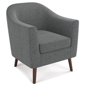 English Elm Thorne Accent Chair In Shadow Grey - Modern Comfort, Durable Design & Versatile Seating For Any Space B136P159635-GIGA