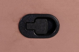 English Elm Recliner Velvet Tufted Loveseat with Manual Side Handle, Plush Arm Pillows for Ultimate Comfort and Style Pink 53 L x 30 W x 26 H B089P240500