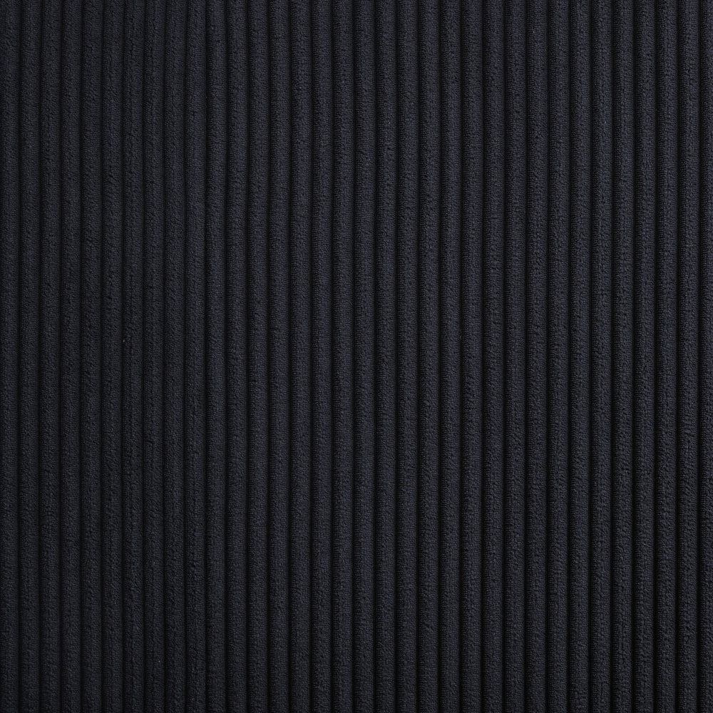 English Elm Judah Black Upholstered Queen Bed With Wingback Design & Remote-Controlled Flame Visualizer Display B062P375548