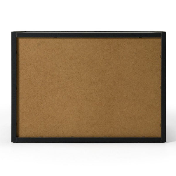 VIG Furniture Ferrara Volcano Oxide Grey Nightstand — Italian-Made Compact 2-Drawer Bedside With Soft-Close Glide, Textured Volcanic Finish VGACFERRARA-NS