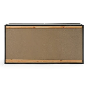 VIG Furniture Ferrara Volcano Oxide Grey Dresser With 6 Soft-Close Drawers, Italian Craftsmanship & Rustic Chic Finish VGACFERRARA-DRS