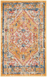 Nourison Passion PSN23 Machine Made Power-loomed Ornamental Border Indoor Only Bohemian Vintage Rug Ivory Yellow, Ivory Yellow 100% Polypropylene 99446809063