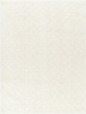 Livabliss Freud Turkish Machine Woven High Pile Runner Rug for Hallway and Entryway White, Ivory 5'3" x 7' FEU2306-537